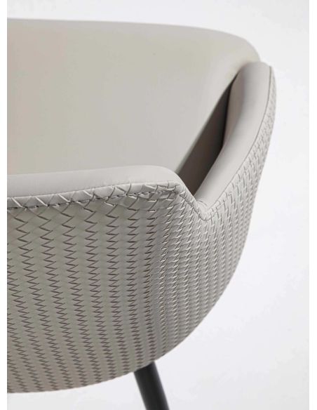 Coppia sedie imbottite per sala pranzo Imperial