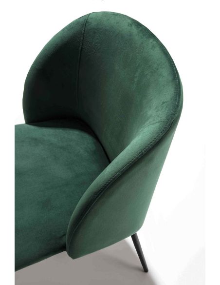 Coppia poltroncine per camera o sala pranzo Malaga