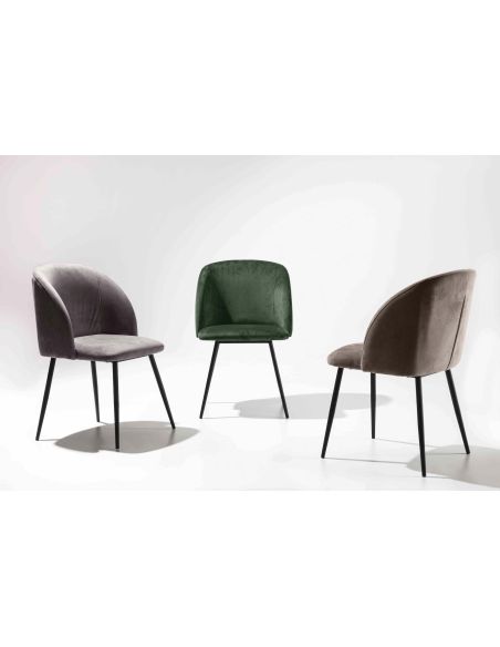 Coppia poltroncine per camera o sala pranzo Malaga