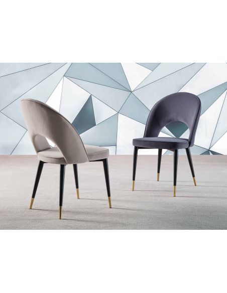 Sedie imbottite per sala da pranzo Alacant