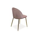 Sedia imbottita design moderno Lisbona