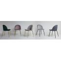 Sedia imbottita design moderno Lisbona