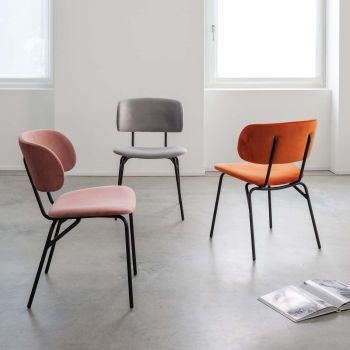 Set Di 2 Sedie Imbottite Con Braccioli - Per Sala Da Pranzo, Cucina O Soggiorno, Gambe In Legno - Foto 12