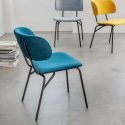 Sedia imbottita per sala da pranzo Cordoba