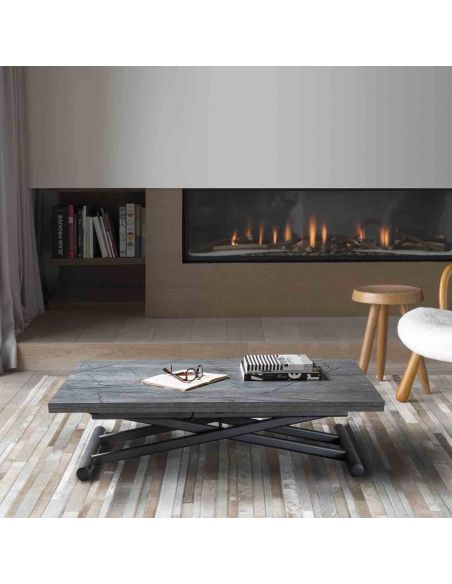 Tavolino trasformabile in tavolo Mind New