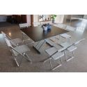 Tavolino trasformabile in tavolo da pranzo Mind Kristal