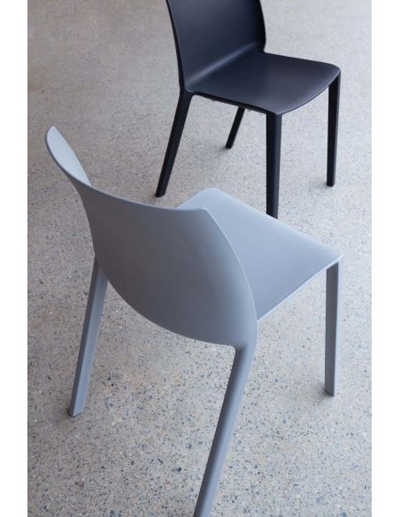 Sedie in polipropilene impilabili per cucina o sala pranzo Starren