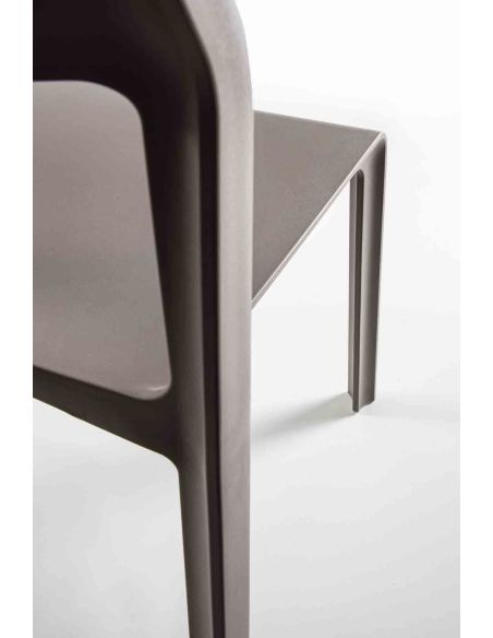 Sedie in polipropilene impilabili per cucina o sala pranzo Elegant Sedie in polipropilene impilabili per cucina o sala pranzo Elegant
