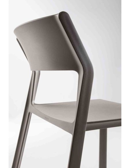 Sedie in polipropilene impilabili per cucina o sala pranzo Elegant Sedie in polipropilene impilabili per cucina o sala pranzo Elegant