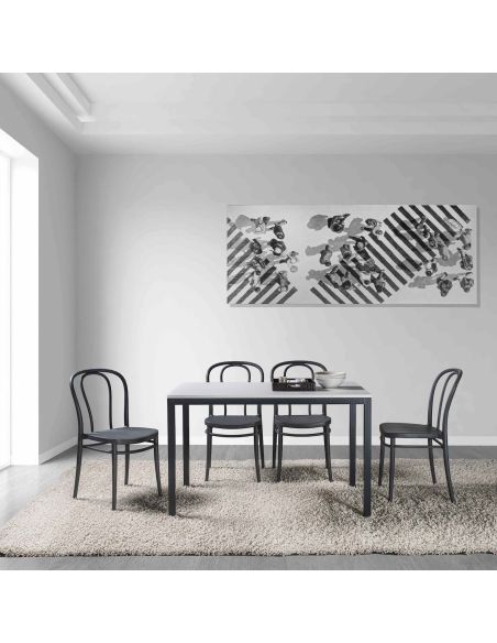 Sedie in polipropilene impilabili per cucina o sala pranzo Randon