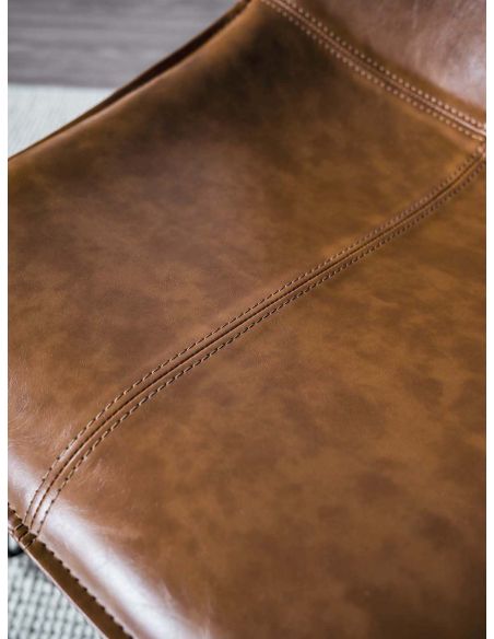 Coppia sedie per sala da pranzo in ecopelle Chicago