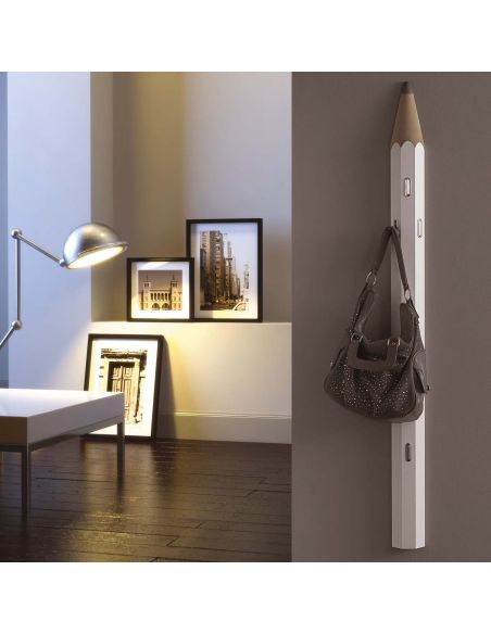 Appendiabiti da parete in legno MDF Colors