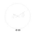 Orologio al quarzo da parete design moderno Time2play