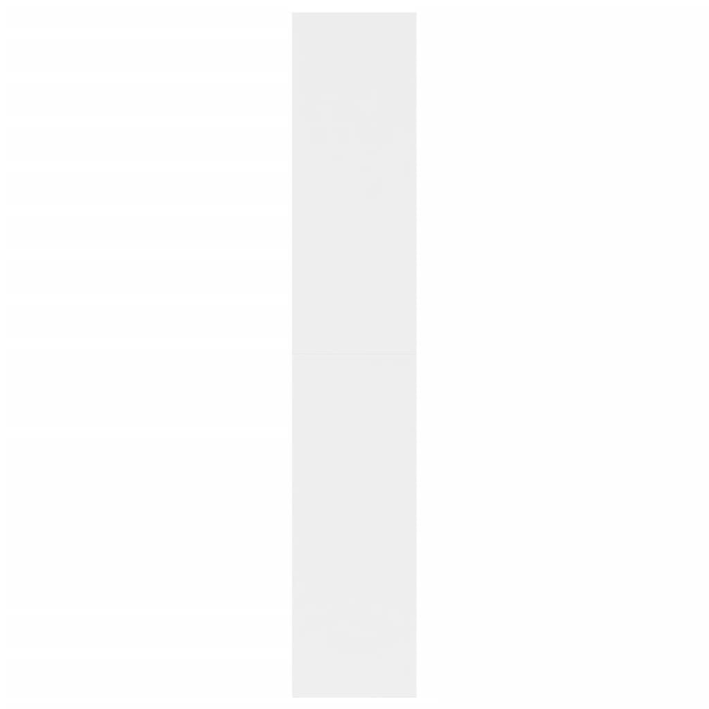 Scarpiera VidaXL Con 4 Cassetti Ribaltabili - Bianca, 60x34x187.5cm - Foto 10