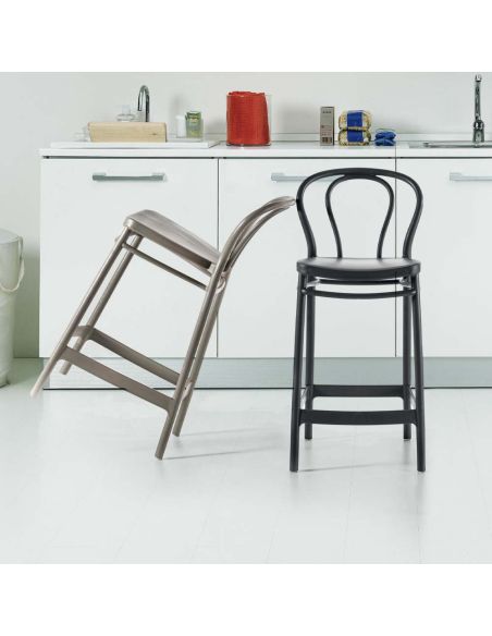 Sgabelli da cucina in polipropilene Randon Stool