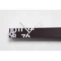Orologio parete in legno orizzontale o verticale 150 cm Iltempostringe