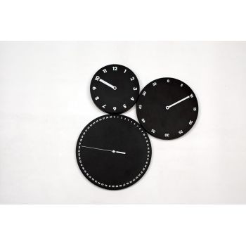 Orologio moderno da parete design particolare H:M:S: 2