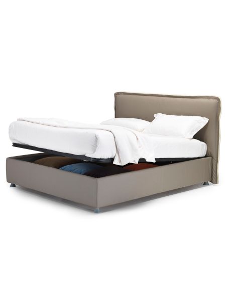 Letto contenitore singolo una piazza e mezza e matrimoniale Cassie