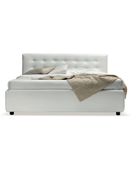 Letto contenitore singolo una piazza e mezza e matrimoniale Tarel