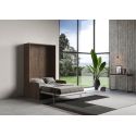 Letto a scomparsa con divano una piazza e mezza Kentaro by Itamoby