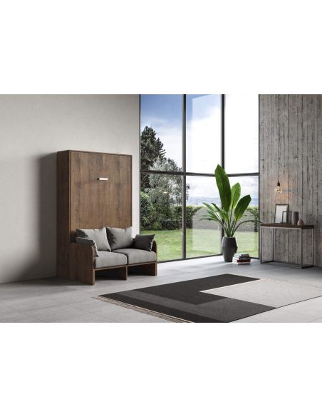 Letto a scomparsa con divano una piazza e mezza Lexton