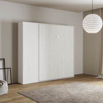 Letto a scomparsa una piazza e mezza con colonna Lexton 2
