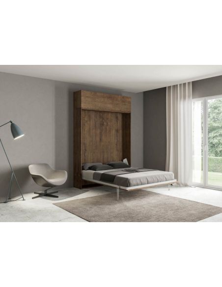 Letto a scomparsa alla francese con pensile Lexton Letto a scomparsa alla francese con pensile Lexton