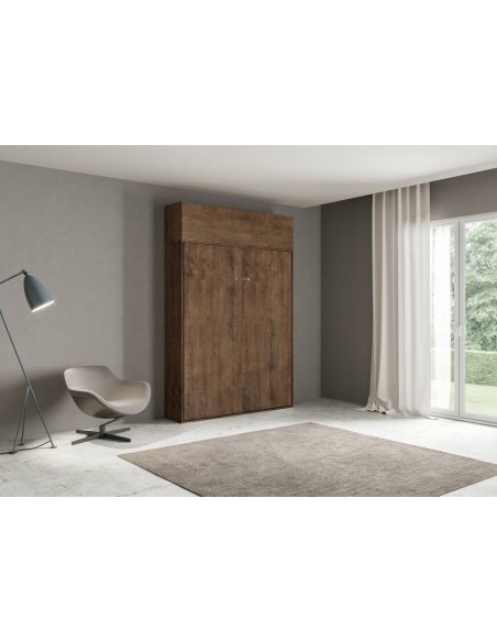 Letto a scomparsa alla francese con pensile Lexton Letto a scomparsa alla francese con pensile Lexton