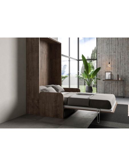 Letto a scomparsa con divano alla francese Kentaro by Itamoby