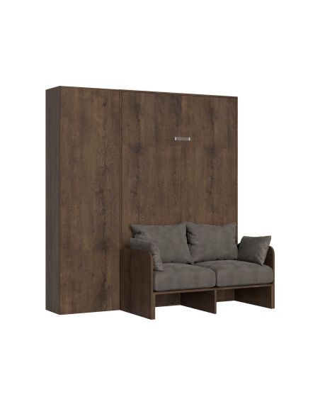 Letto a scomparsa con divano alla francese con colonna Lexton