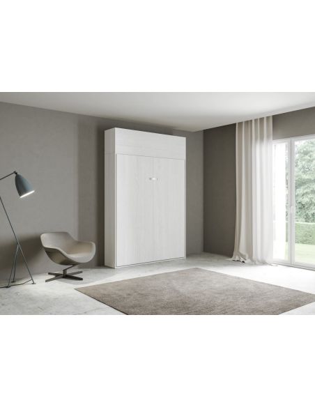 Letto matrimoniale a scomparsa con pensile Lexton