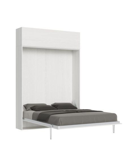 Letto matrimoniale a scomparsa con pensile Lexton