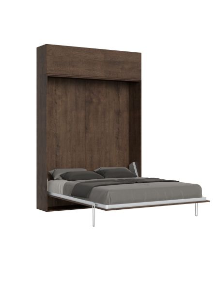 Letto matrimoniale a scomparsa con pensile Lexton