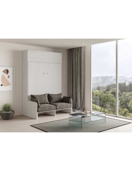 Letto matrimoniale a scomparsa con divano e pensile Lexton Letto matrimoniale a scomparsa con divano e pensile Lexton