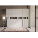 Letto singolo a scomparsa con mobili Auda C
