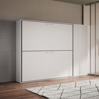 Letto a castello a scomparsa moderno con mobili Auda H 2
