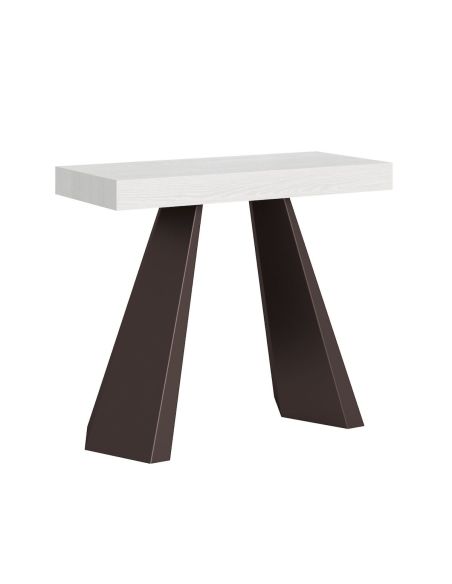 Tavolo consolle allungabile design moderno Shannon Tavolo consolle allungabile design moderno Shannon
