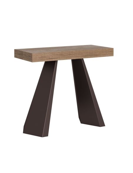 Tavolo consolle allungabile design moderno Shannon Tavolo consolle allungabile design moderno Shannon