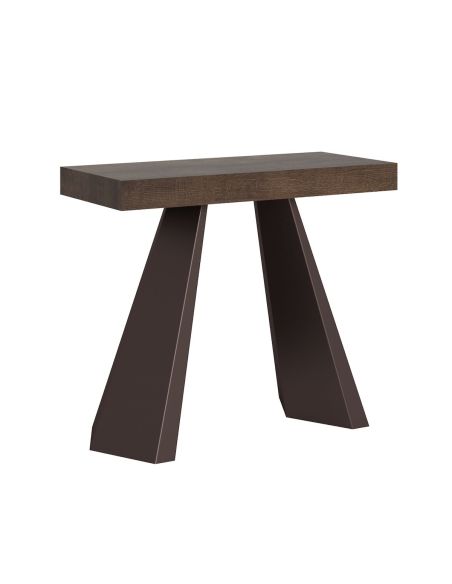 Tavolo consolle allungabile design moderno Shannon Tavolo consolle allungabile design moderno Shannon