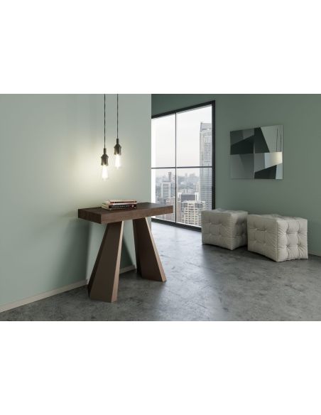 Tavolo consolle allungabile design moderno Shannon Tavolo consolle allungabile design moderno Shannon