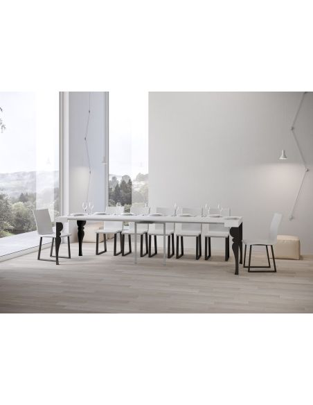 Tavolo consolle allungabile per 14 persone Askim