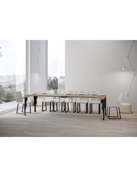 Tavolo consolle allungabile per 14 persone Askim