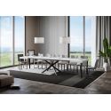 Tavolo allungabile moderno Famas 90x130/390 cm