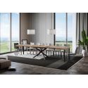 Tavolo allungabile moderno Famas 90x130/390 cm