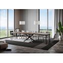Tavolo da cucina allungabile Famas Evolution 120x90/380 cm