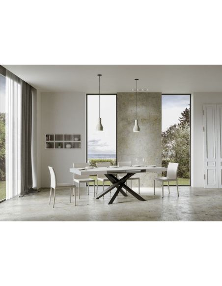 Tavolo da cucina allungabile Aberdeen 90x130/390 cm Tavolo da cucina allungabile Aberdeen 90x130/390 cm