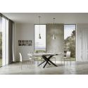 Tavolo da cucina allungabile Volantis 90x130/390 cm