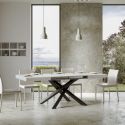 Tavolo da cucina allungabile Volantis 90x130/390 cm