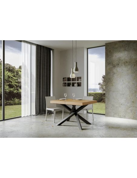 Tavolo da cucina allungabile Aberdeen 90x130/390 cm Tavolo da cucina allungabile Aberdeen 90x130/390 cm