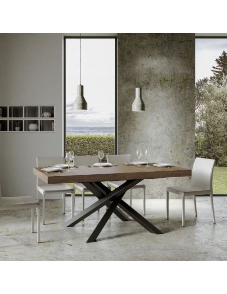 Tavolo da pranzo allungabile Aberdeen 90x160/420 cm Tavolo da pranzo allungabile Aberdeen 90x160/420 cm